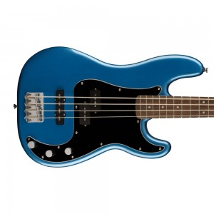 Fender Squier Affinity Series Precision Bass PJ, Laurel Fingerboard, Black Pickguard, Lake Placid Blue